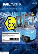MM Logistik - Lithium Ionen trifft Ex-Schutz BYD Miretti ATEX - Cover story von kurz.design - PDF-Download